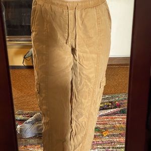 Tan baggy pants